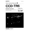 SONY CCD-TR6 Owners Manual