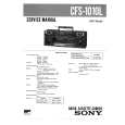 SONY CFS1010L Service Manual