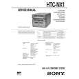 SONY MHC-NX1 Owners Manual