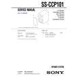 SONY SSCCP101 Service Manual