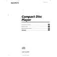 SONY CDP-XA20ES Owners Manual