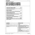 SONY KV27XRD Owners Manual