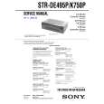 SONY STRK750P Service Manual