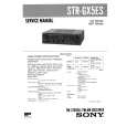 SONY STRGX5ES Service Manual