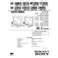 SONY KV2180R Service Manual