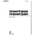 SONY MHC-1200 Owners Manual