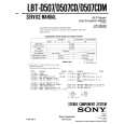SONY LBT-D507CD Service Manual
