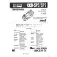 SONY CCD-SP7 Owners Manual