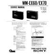 SONY WMEX60 Service Manual
