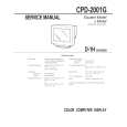 SONY CPD2001G Service Manual