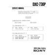 SONY DXC-750P Service Manual