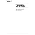 SONY UP-D9500 Service Manual