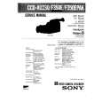 SONY CCDF350EP Service Manual