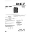 SONY WMEX37 Service Manual