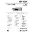 SONY MDPV70K Owners Manual