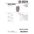 SONY SSV531H Service Manual
