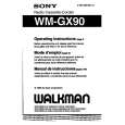 SONY WM-GX90 Owners Manual