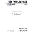 SONY WMFX494 Service Manual