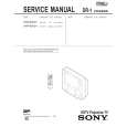SONY KWP-65HD1 Service Manual