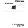 SONY SDM-HS93 Service Manual