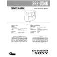 SONY SRSU34K Service Manual