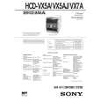 SONY HCDVX7 Service Manual