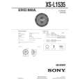SONY XS-L1535 Owners Manual