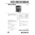 SONY HCDXB44K Service Manual