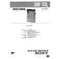 SONY SRF33L Service Manual