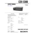 SONY CDXC880 Service Manual