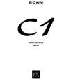 SONY XES-C1 Owners Manual