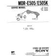 SONY MDR-E505K Service Manual