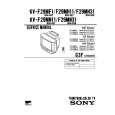 SONY KVF29MH31 Service Manual