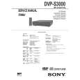 SONY DVP-S3000 Owners Manual