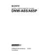 SONY DNW-A65 Owners Manual