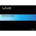 SONY VGC-RA104 VAIO Software Manual