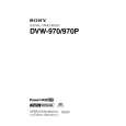 SONY DVW-970 Owners Manual