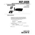 SONY MDP-A880K Service Manual