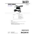 SONY XACC1 Service Manual