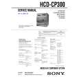 SONY HCDCP300 Service Manual