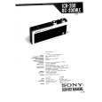 SONY ICR-200 Service Manual