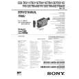 SONY CCD-TRV640E Service Manual