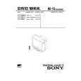 SONY KVT29SF11 Service Manual