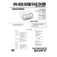 SONY VPH-1001Q Owners Manual