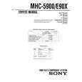SONY MHC-5900 Service Manual