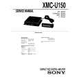 SONY XMC-U150 Service Manual