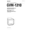 SONY GVM-1310 Owners Manual