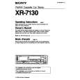 SONY XR-7130 Owners Manual