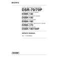 SONY DSR-70/70P Service Manual