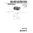SONY SS-RS155 Service Manual
